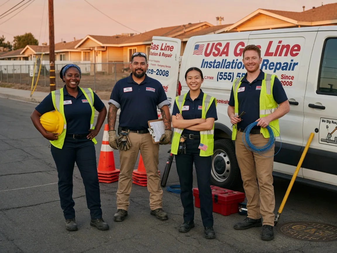 Gas Line Installation company in Occidental, CA